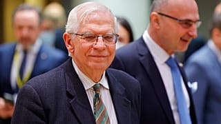 Josep Borrell in Brüssel an diesem Montag