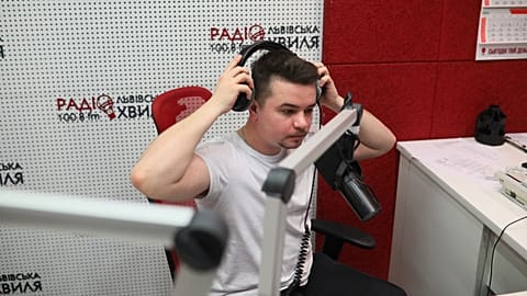 The station in Lviv has been broadcasting to western Ukrainians since the start f the Russian invasion in February 