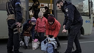Эвакуация из населенного пункта Бровары 20 марта