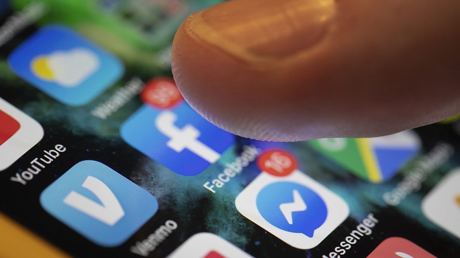 Facebook-app iPhone-on