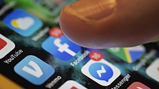 Facebook-app iPhone-on
