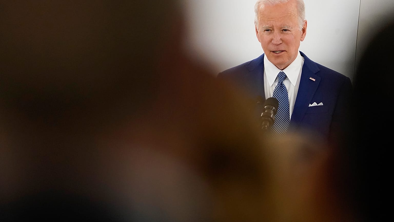 Biden gestern in Washington: "Wir müssen auf der Hut sein"