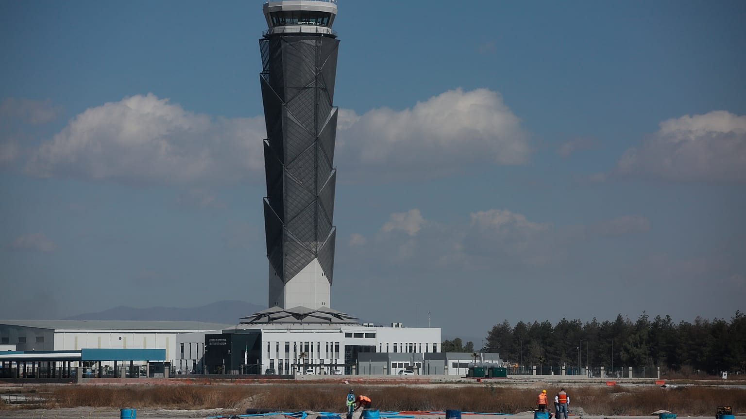 Foto archivo del nuevo Aeropuerto Internacional Felipe Ángeles, en las afueras de la Ciudad de México, el 31 de enero de 2022. 