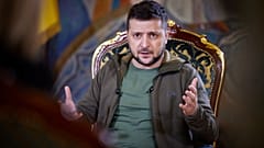 الرئيس الأوكراني فولوديمير زيلينسكي 