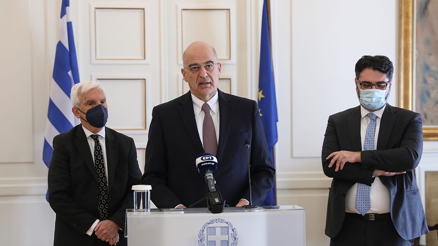 Ο υπουργός Εξωτερικών Νίκος Δένδιας