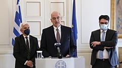 Ο υπουργός Εξωτερικών Νίκος Δένδιας