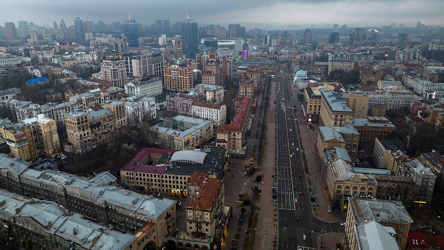 Ukrayna'nın başkenti Kiev 