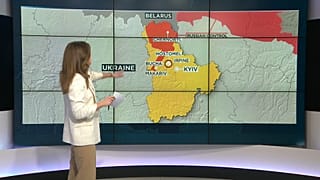 Карта боевых действий