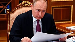 Wladimir Putin am 21. März 2021
