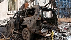 Zerstörung von Charkiw nach russischen Angriffen