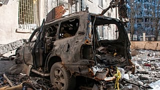Zerstörung von Charkiw nach russischen Angriffen