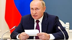 A 2021-es G20 csúcs, melyen a covid-korlátozások miatt az orosz elnök online vett részt