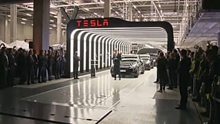 Inauguración de la primera planta Tesla de Europa. 