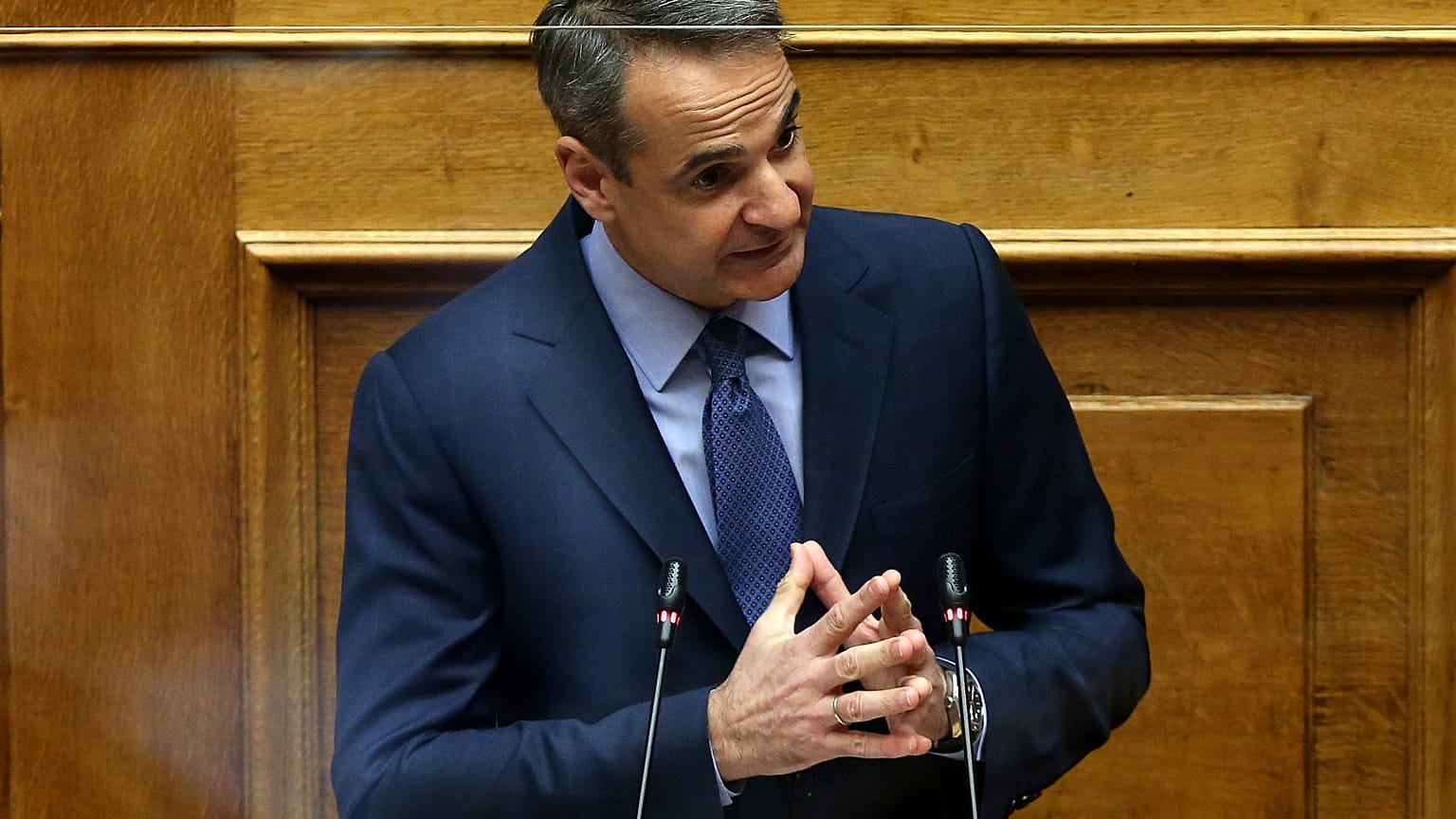 Ο ΚΥΡΙΑΚΟΣ ΜΗΤΣΟΤΑΚΗΣ ΣΣΤΗ ΒΟΥΛΗ