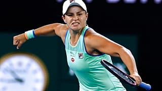 Ashleigh Barty à Melbourne, le 26 janvier 2020