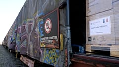 Sale de Estrasburgo un tren de ayuda humanitaria hacia Rumanía