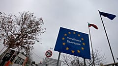 КПП "Капитан-Андреево" на границе между Болгарией и Турцией.