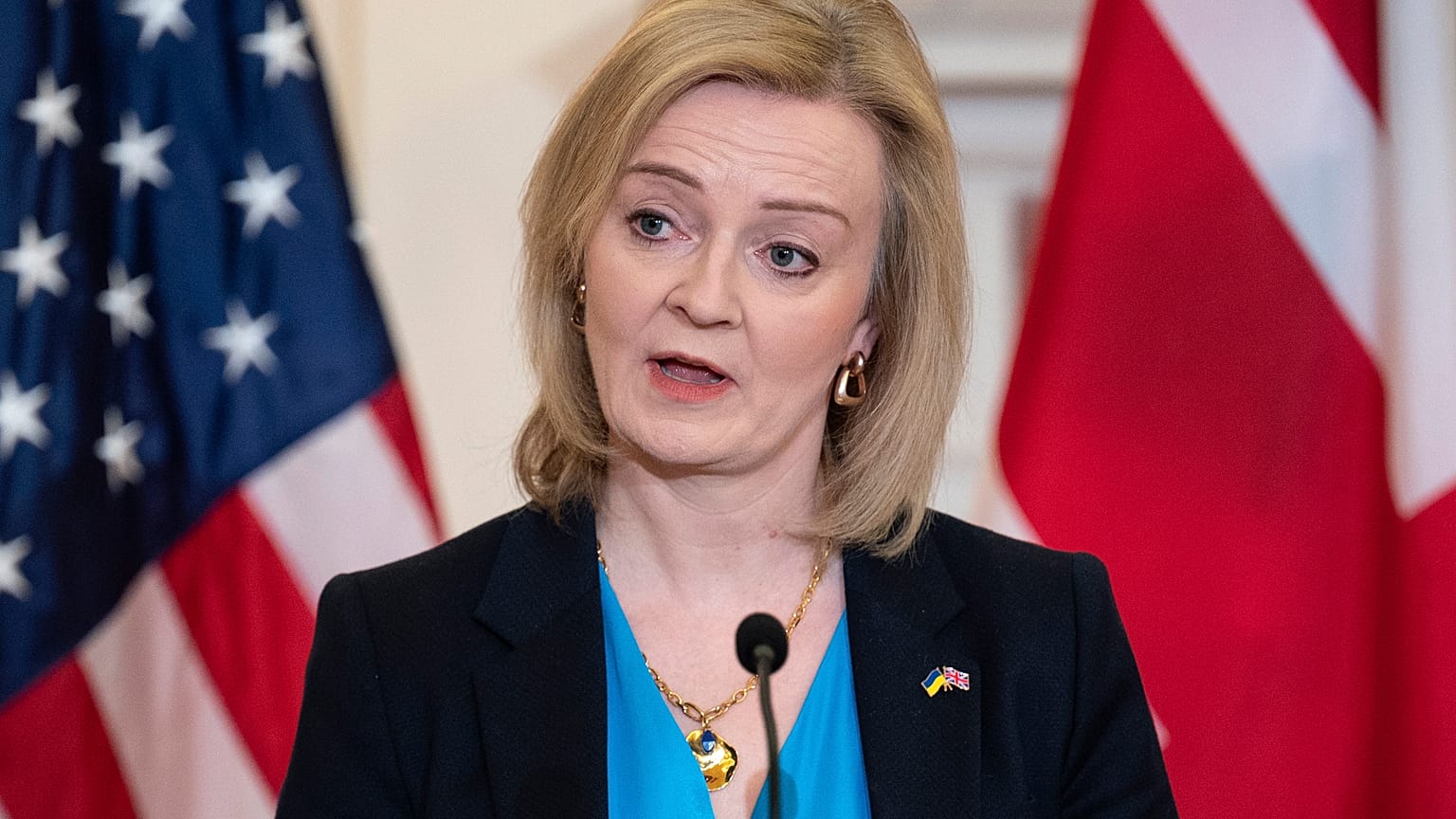 Elizabeth Truss brit külügyminiszter 