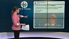 Russisches Landungsschiff in der Ukraine versenkt