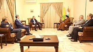 امیرعداللهیان و سیدحسن نصرالله در بیروت