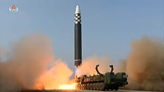 The launch was the first time Pyongyang has fired the missiles at full range since 2017.