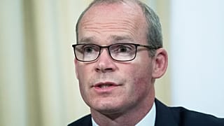 Ireland's Foreign Minister Simon Coveney, pictured during a press conference in July 2019.