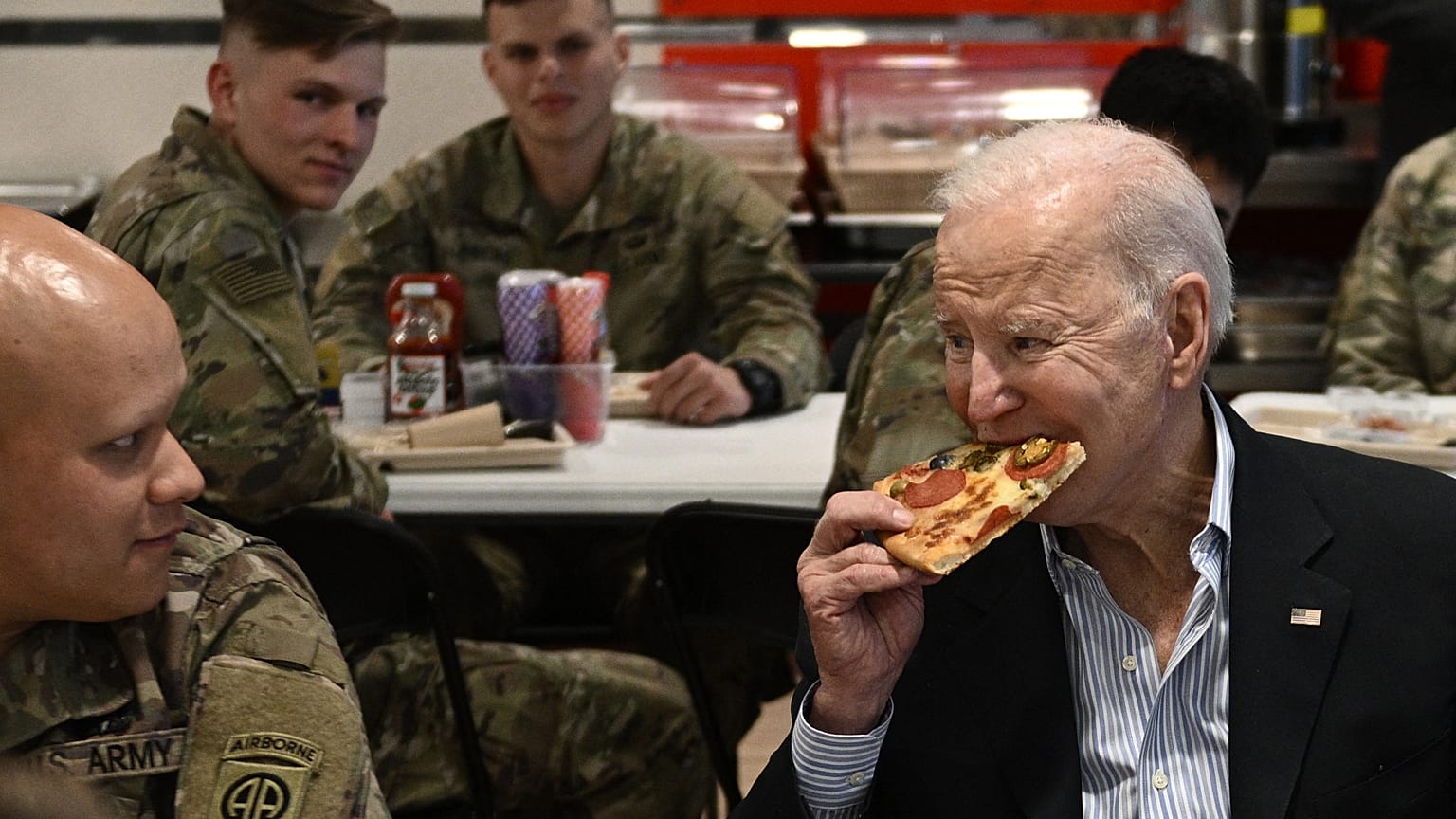 Biden beißt zu