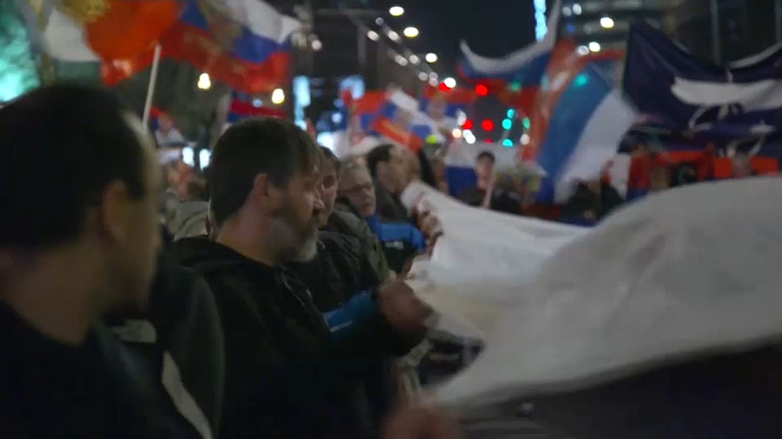 Rassemblement à Belgrade 