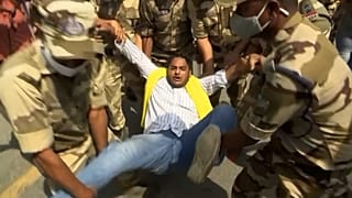 Opposition protests against fuel price hike in India
