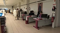 16 employees from an international textiles company and their families relocate from Ukraine to France 