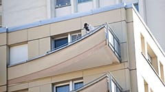 Wohnung der Familie, die in Montreux vom Balkon stürzte