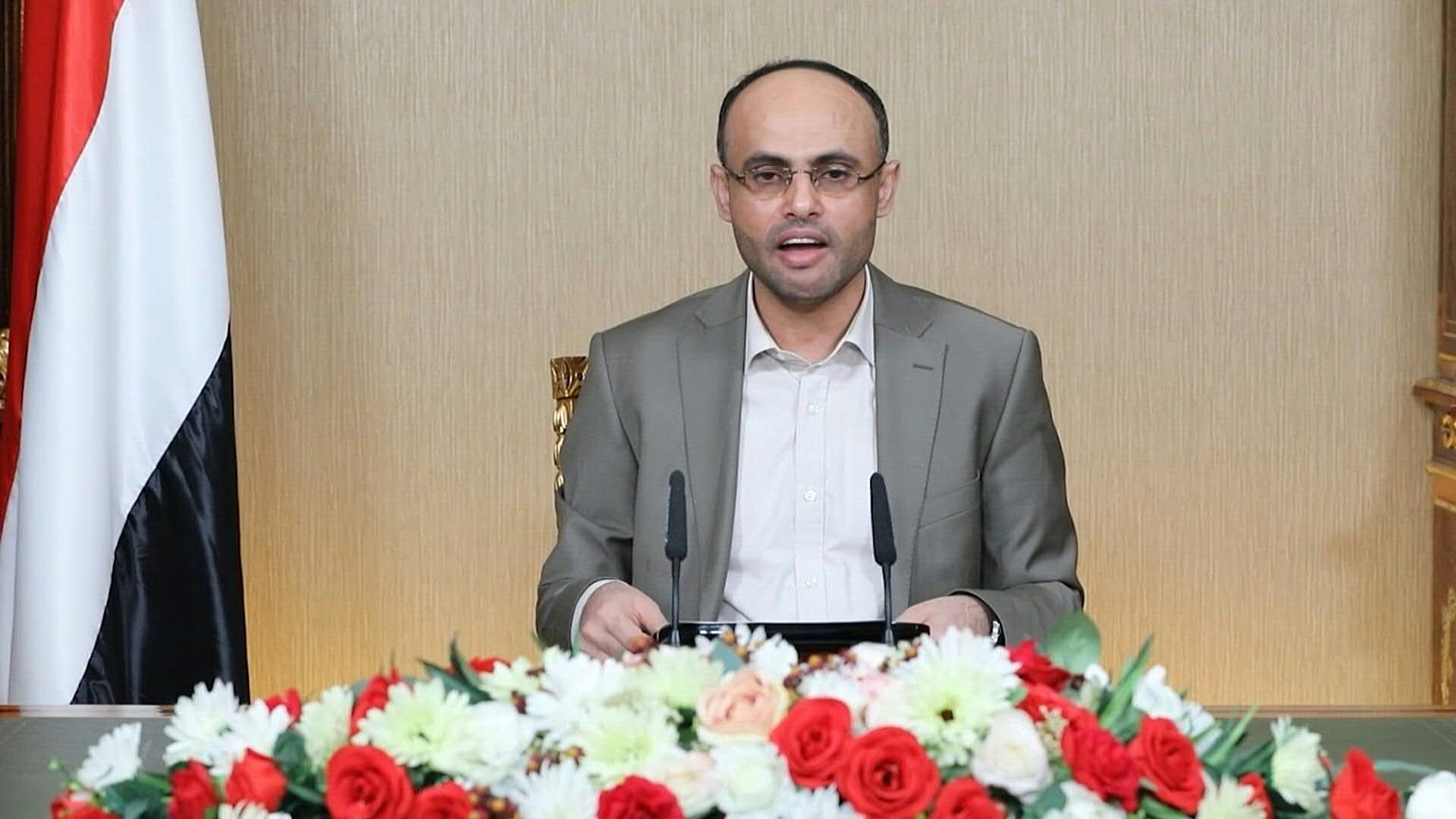 مهدي المشاط رئيس المكتب السياسي للحوثيين.