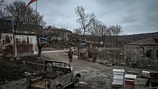 Пограничное село Шурнух (по соглашению о прекращении огня от ноября 2020-го), март 2021 года