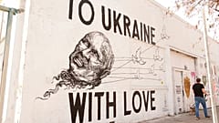 Oeuvre de la street artiste Corie Mattie à Los Angeles (USA), le 21/03/2022