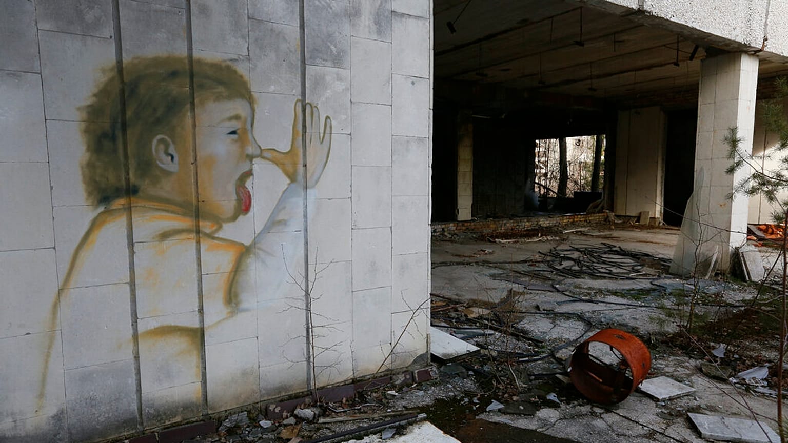 Η πόλη - φάντασμα Πριπγιάτ, τρία χιλιόμετρα έξω από το Τσερνόμπιλ