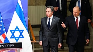 نفتالي بينيت وأنتوني بلينكن- القدس، 27 مارس 2022