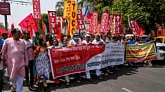 Sciopero dei lavoratori in India