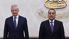 مدبولي ووزير المالية الفرنسي لومير