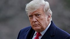 President Donald Trump arrives at the White House in Washington, on Dec. 31, 2020.