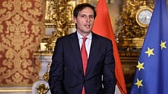 Deputy Prime Minister of the Netherlands Wopke Hoekstra delivers a speech, January 2022.