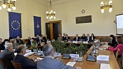 Az Országgyűlés honvédelmi és rendészeti bizottságának ülése 2021. október 14-én. A bizottság utóljára február 23-án ülésezett