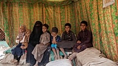 Binnenvertriebene im Jemen: Wenn die Getreidexporte aus der Ukraine ausbleiben, wird die humanitäre Lage im Land noch schlimmer.