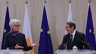 Κριστίνα Λαγκάρντ, Νίκος Αναστασιάδης
