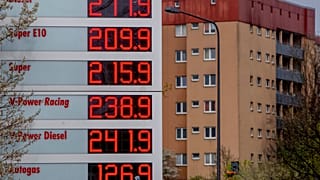 Höhere Benzinpreise, steigende Inflation in Deutschland