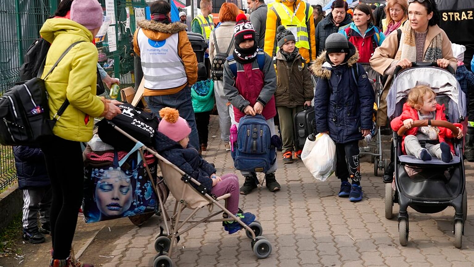 Réfugiés ukrainiens