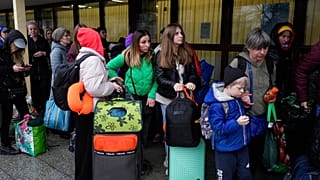 Refugiados ucranianos na Polónia