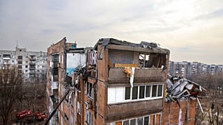 Разрушения в Донецке