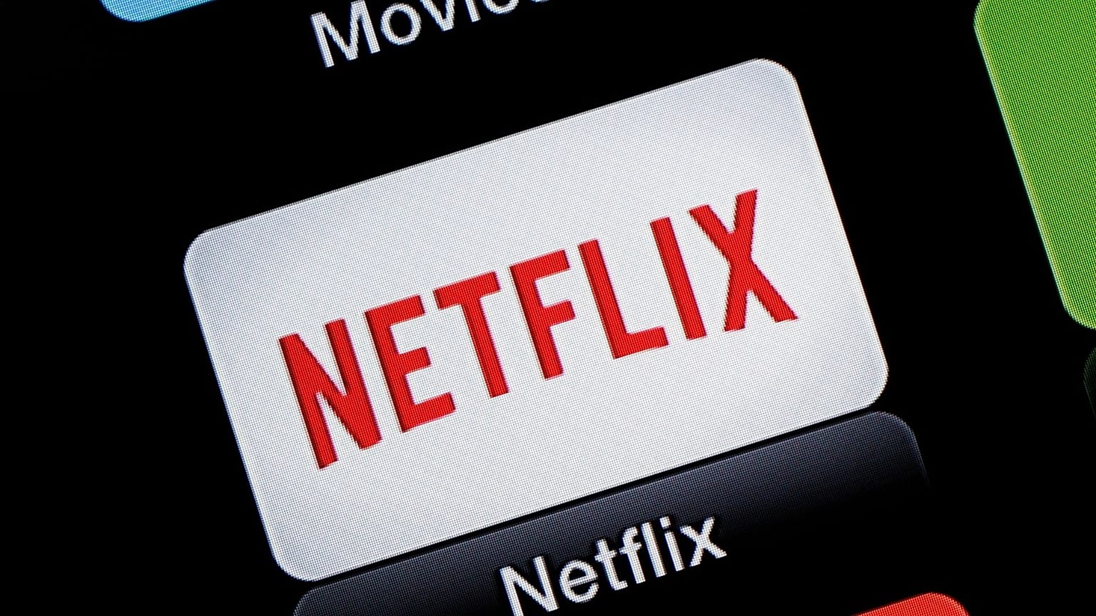 The Netflix icon on an iPhone