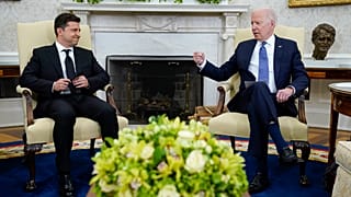 Wolodymyr Selenskyj und Joe Biden im September 2021