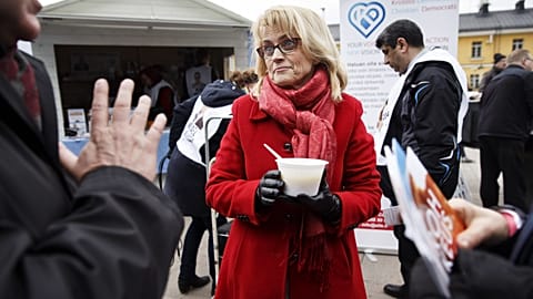 Päivi Räsänen served as Finland's interior minister from 2011 to 2015.